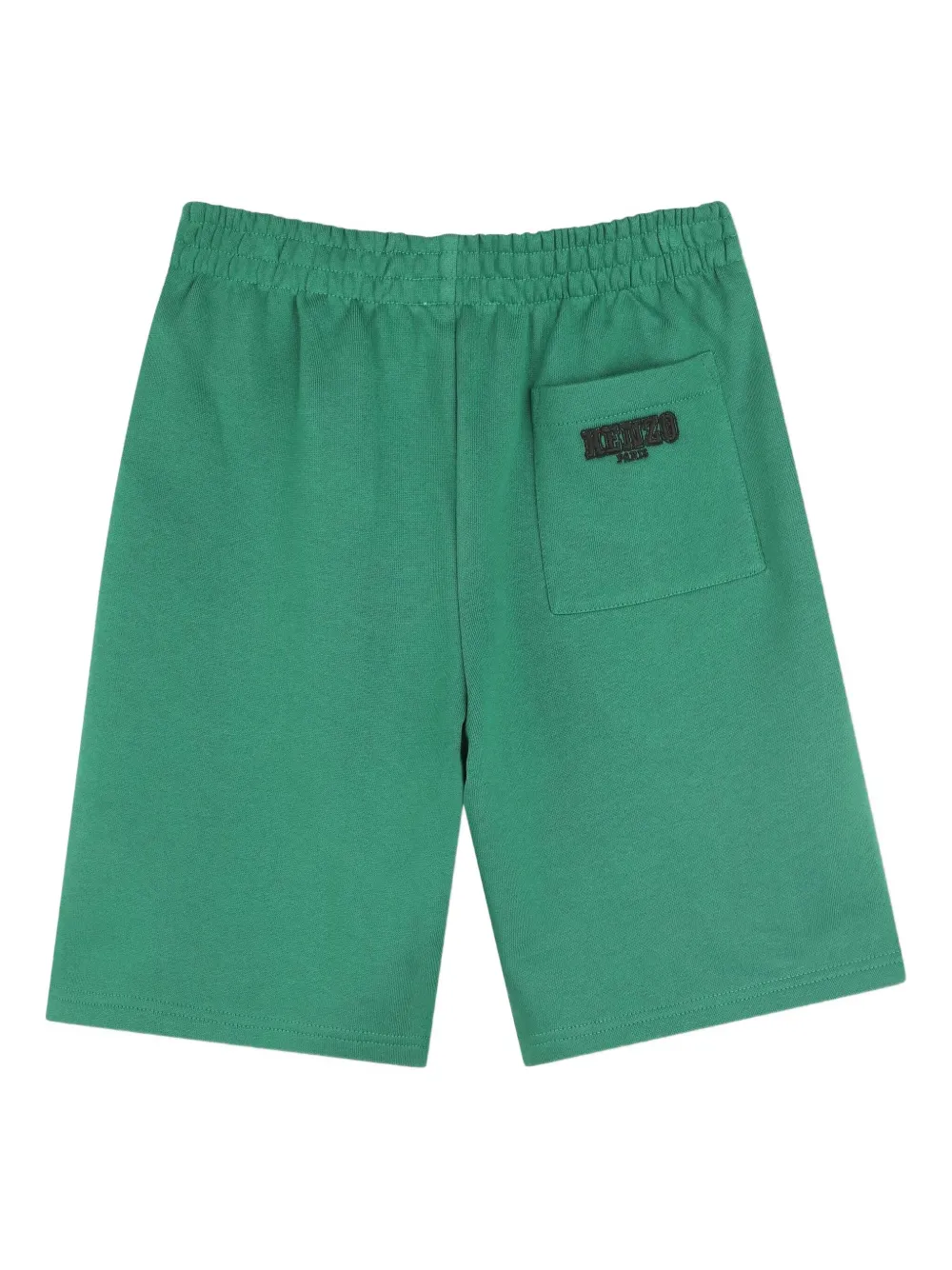 Kenzo Kids Shorts met Tiger-borduurwerk Groen