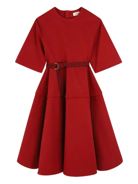 Lanvin Enfant платье с поясом