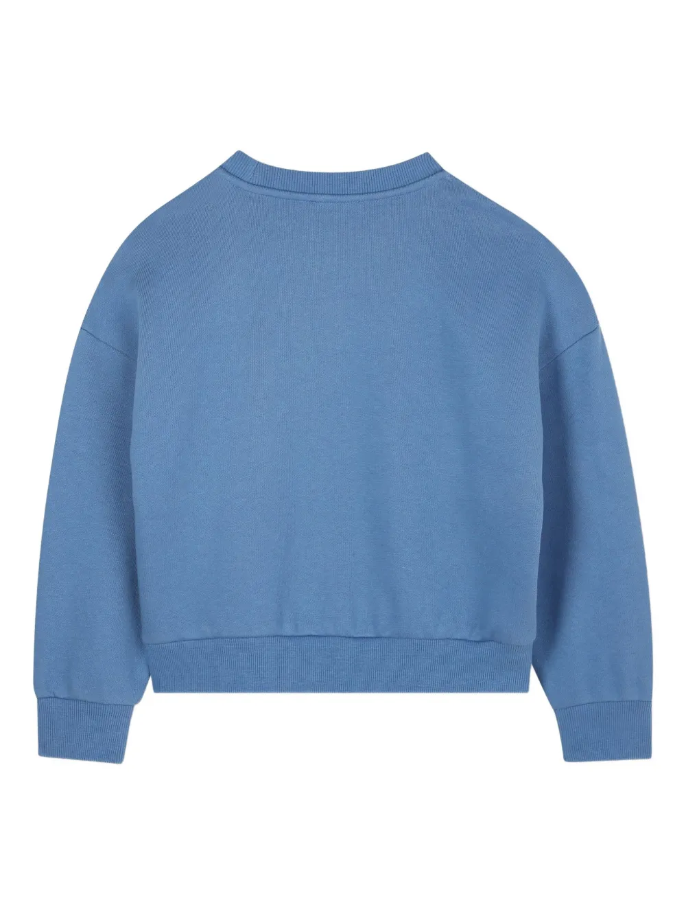 Kenzo Kids Sweater met geborduurde tijger Blauw