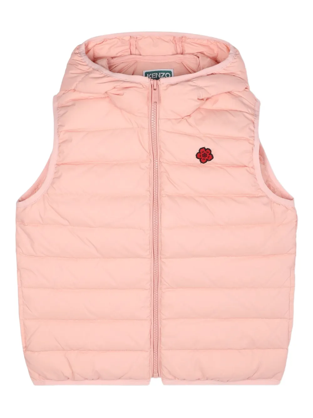 Kenzo Kids Bodywarmer met capuchon Roze