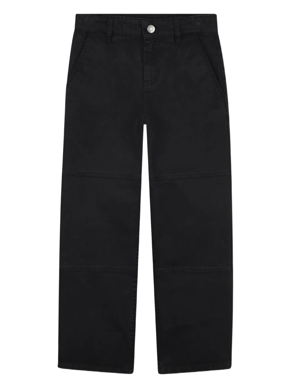 Zadig & Voltaire Kids Broek met geborduurd logo Zwart