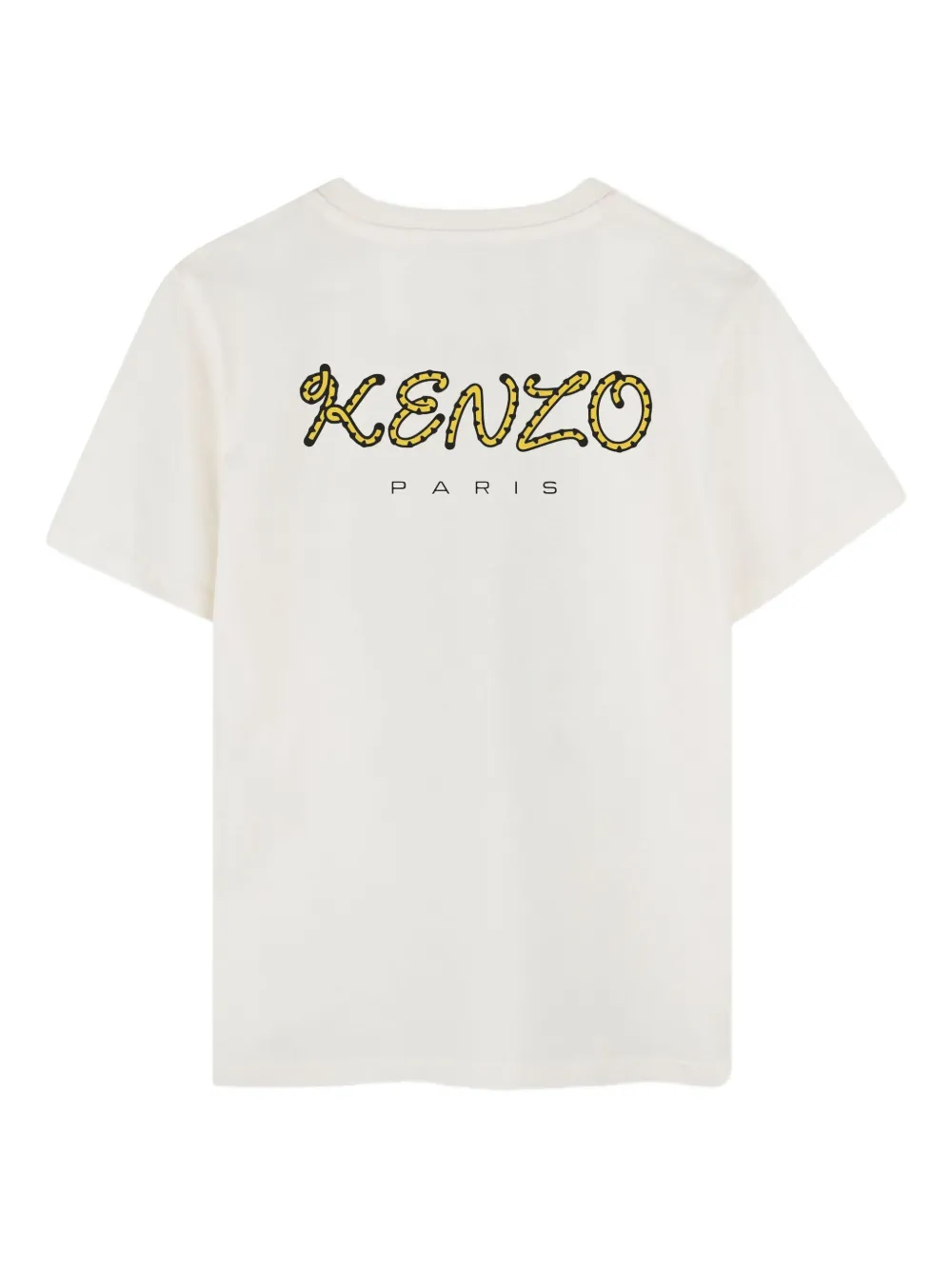Kenzo Kids T-shirt met Tiger-borduurwerk Wit