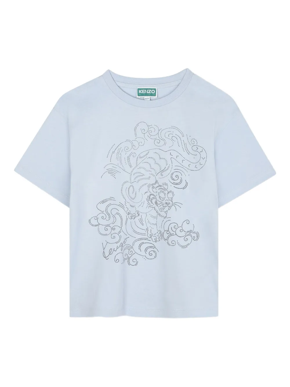 Kenzo Kids グラフィック Tシャツ - ブルー Kenzo Kids グラフィック Tシャツ - ブルー