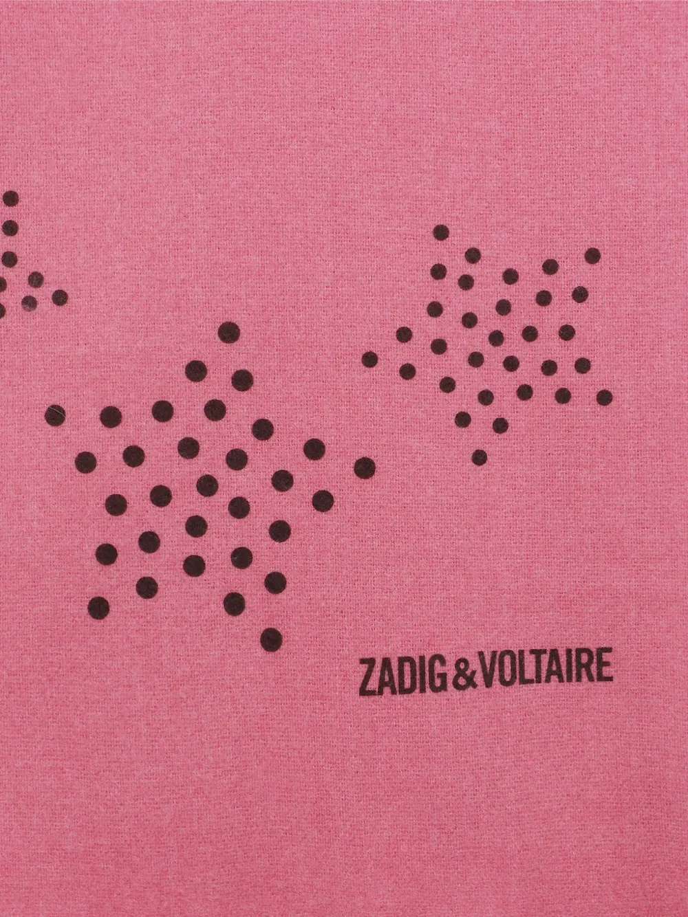 Zadig & Voltaire Kids Sjaal met franje Roze