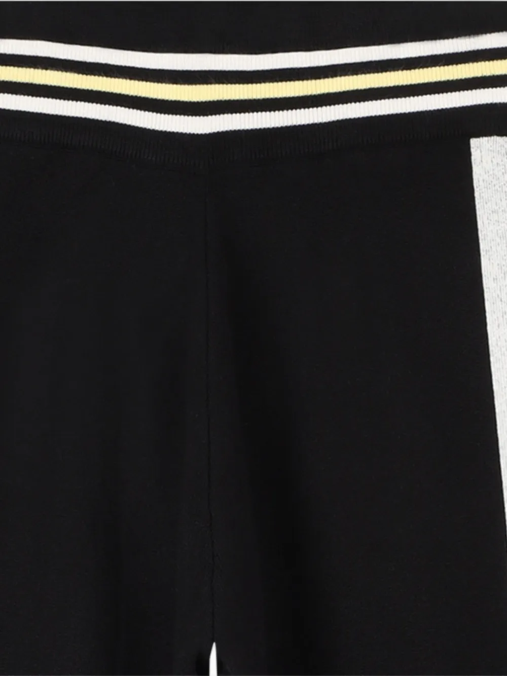 Marc Jacobs Kids Gestreepte trainingsbroek met tailleband Zwart