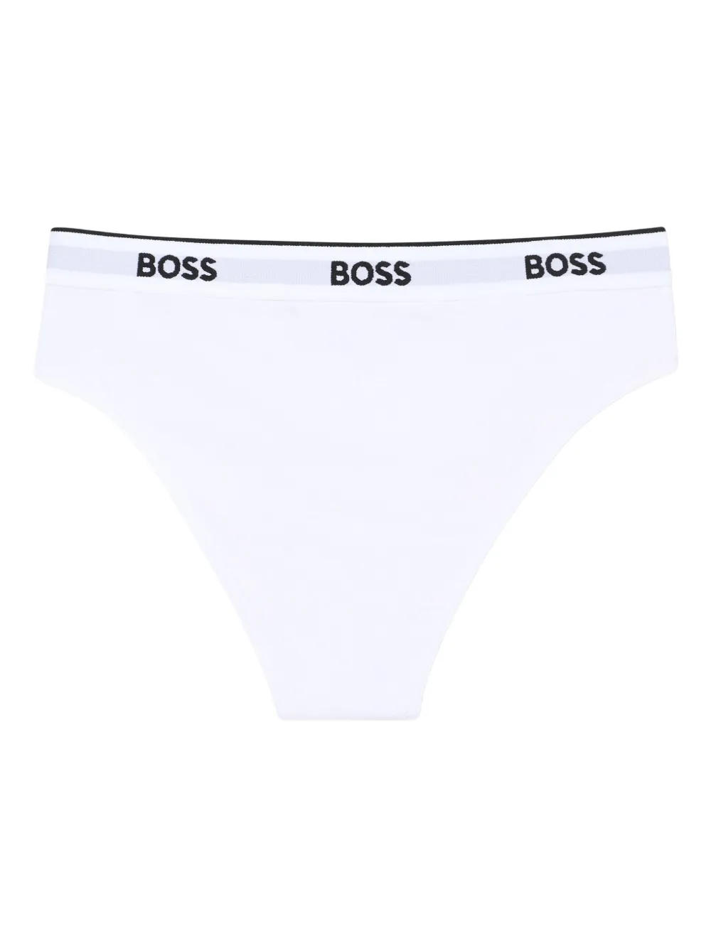 BOSS Kidswear Twee onderbroeken met logoband Zwart