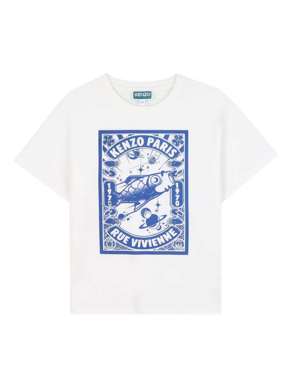 Kenzo Kids graphic-print T-shirt | White | Image 1