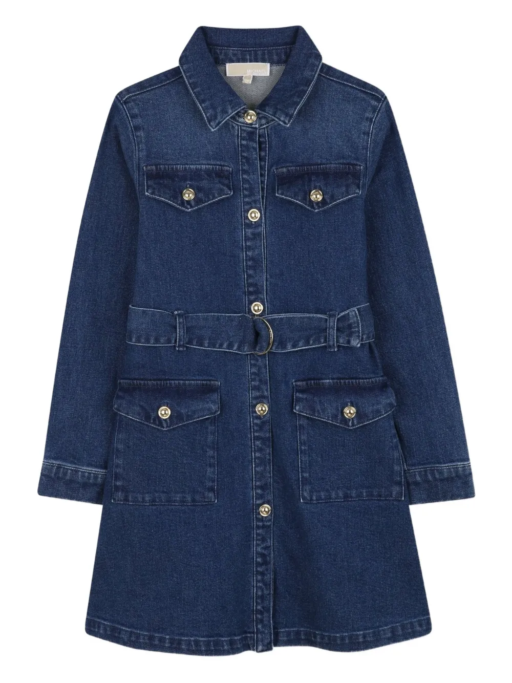 Michael Kors Kids Shirtjurk met knopen Blauw