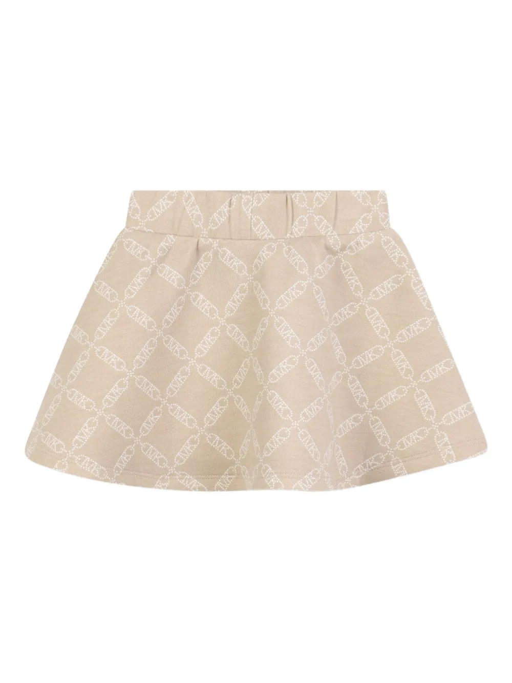 Michael Kors Kids MK rok set met Empire-patroon Beige