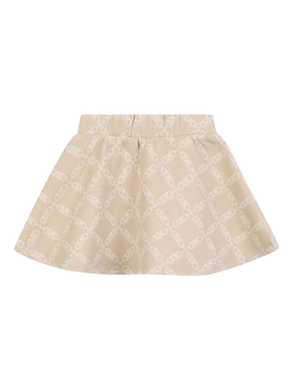 Michael Kors Kids MK rok set met Empire-patroon Beige