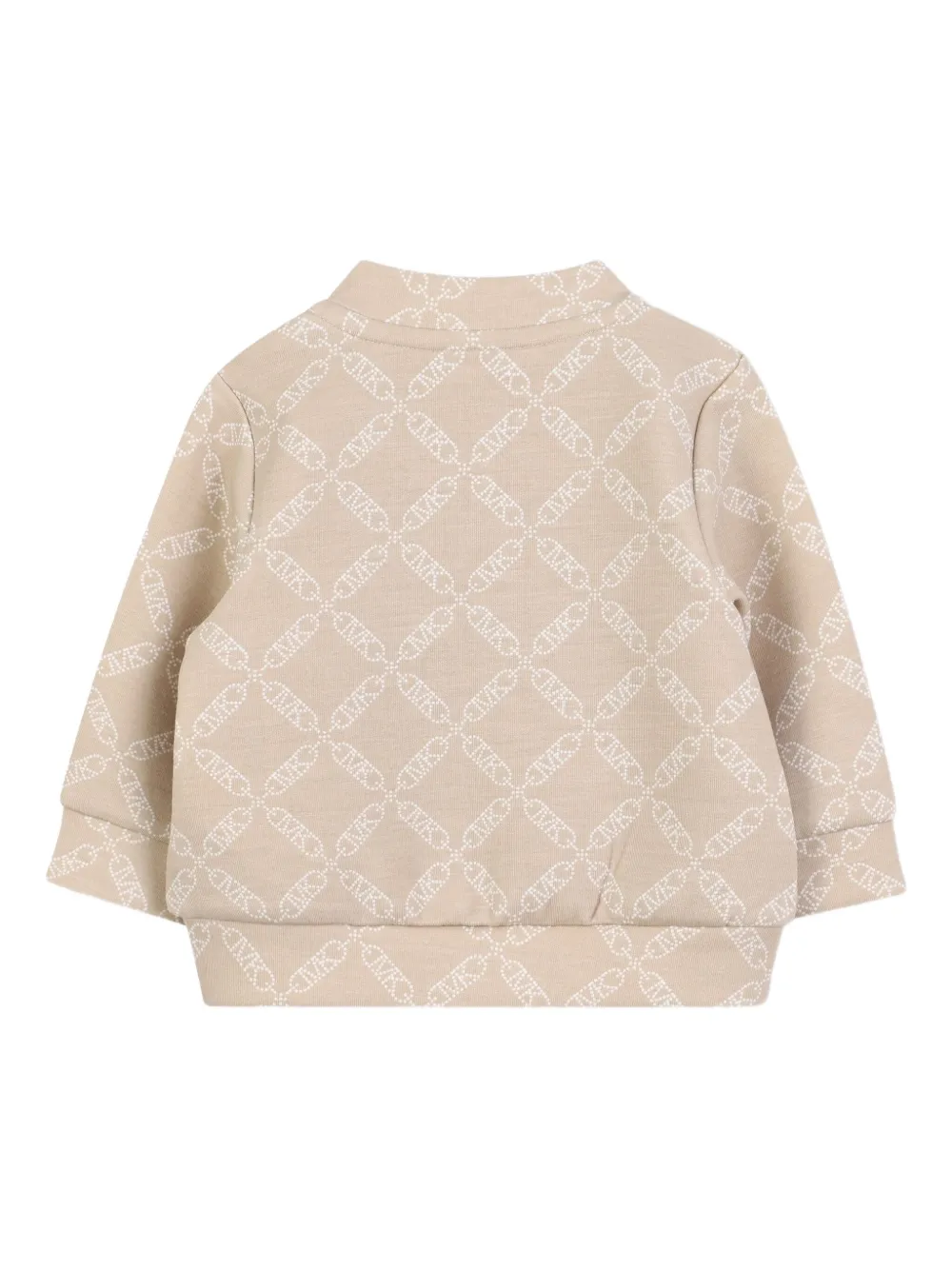 Michael Kors Kids MK rok set met Empire-patroon Beige