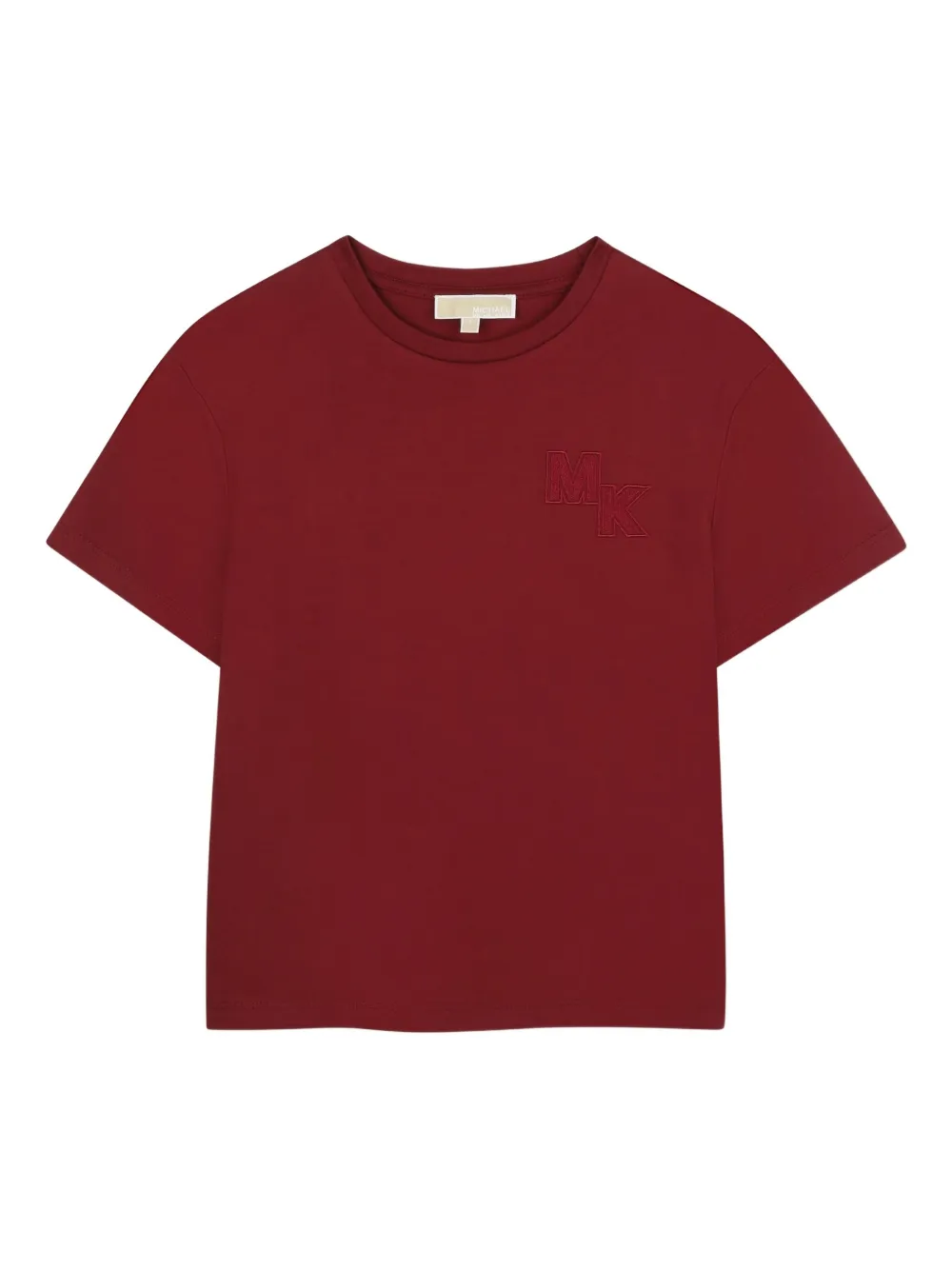 Michael Kors Kids T-shirt met geborduurd logo Rood