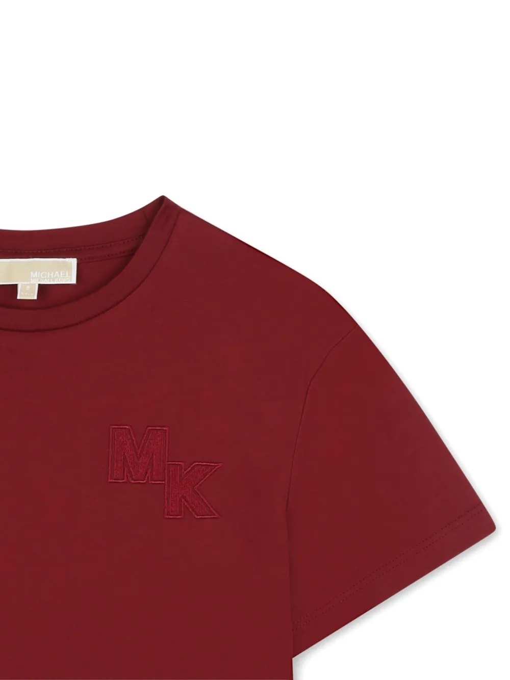 Michael Kors Kids T-shirt met geborduurd logo Rood