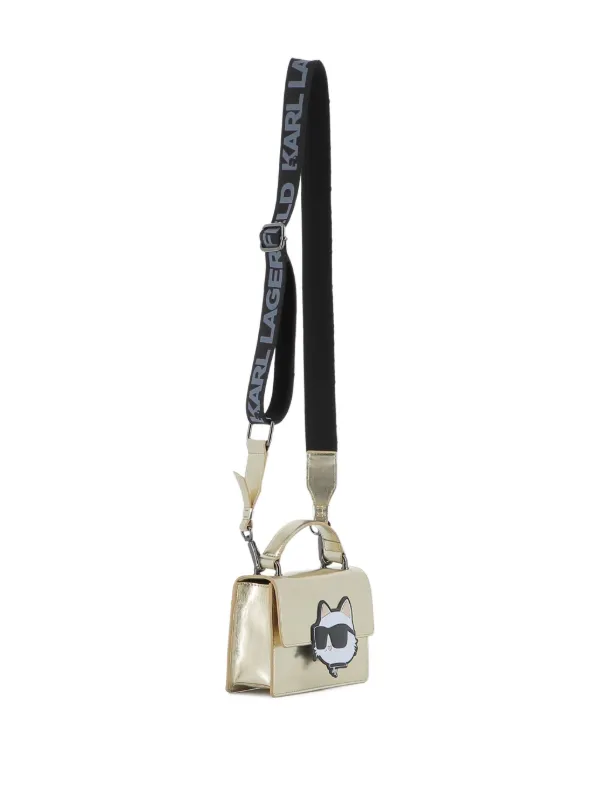Karl Lagerfeld Kids Bolsa Tote K/Ikonik Com Motivo De Gato