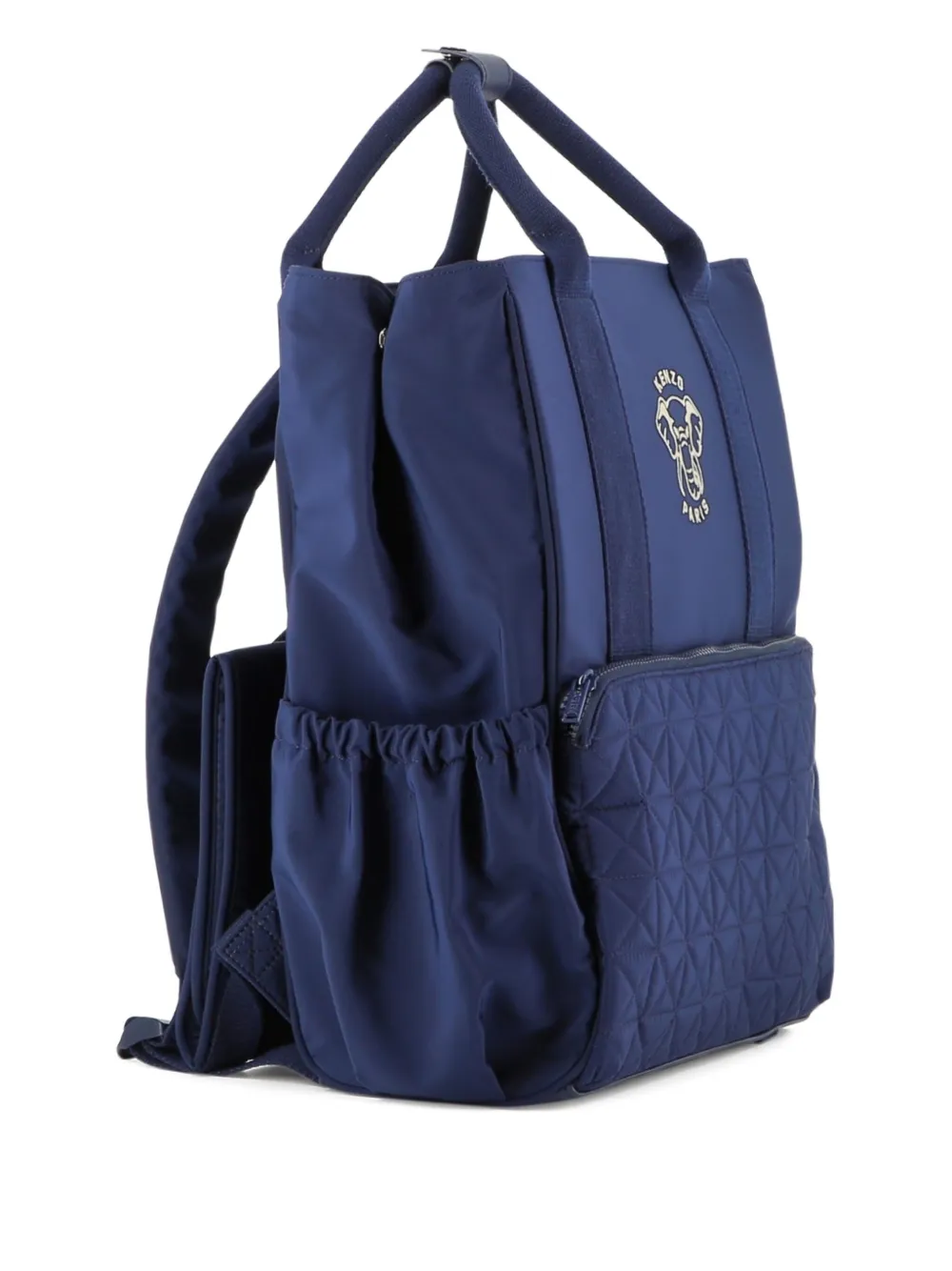 Kenzo Kids Luiertas met gewatteerd vlak Blauw