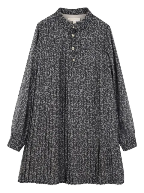 Michael Kors Kids button-up pleated dress