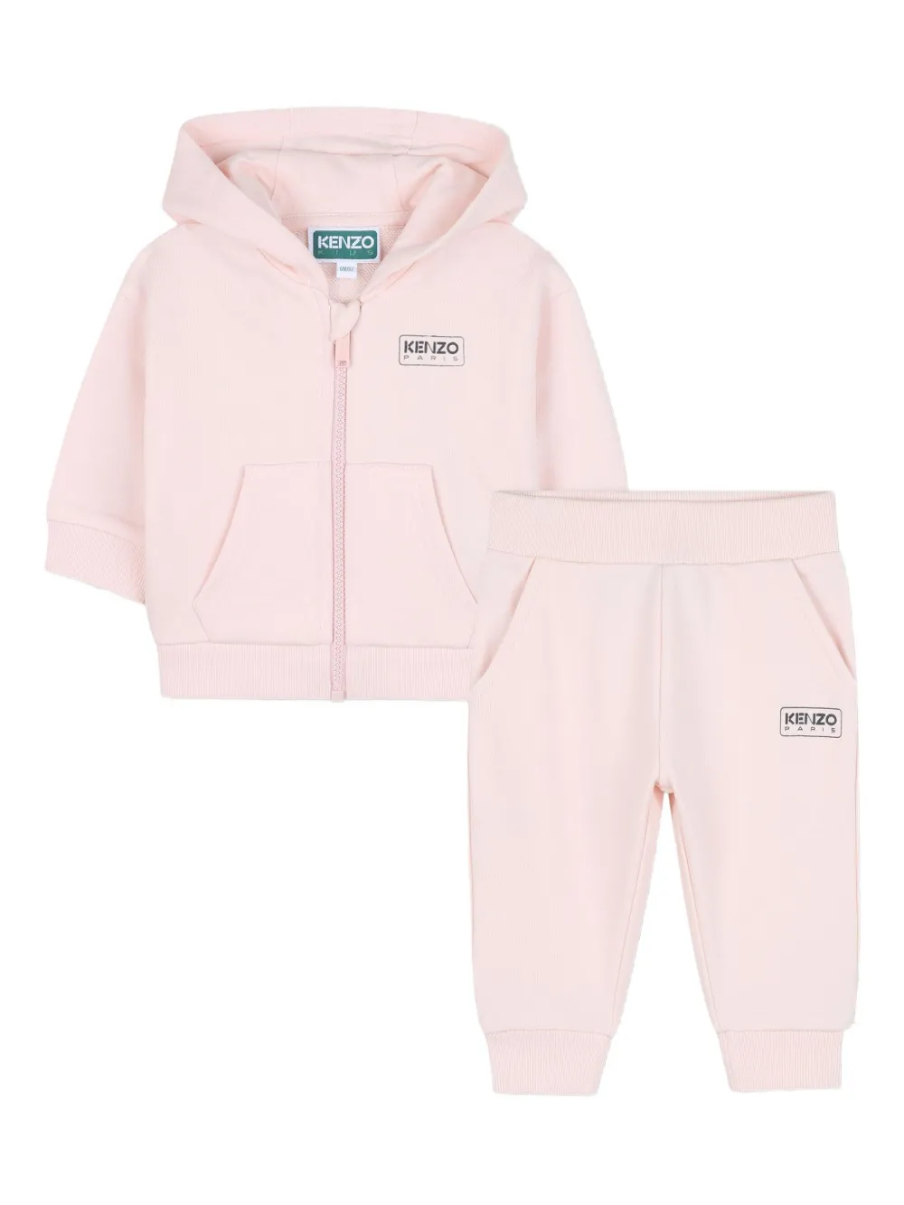 Hooded Zip-Up Tracksuit