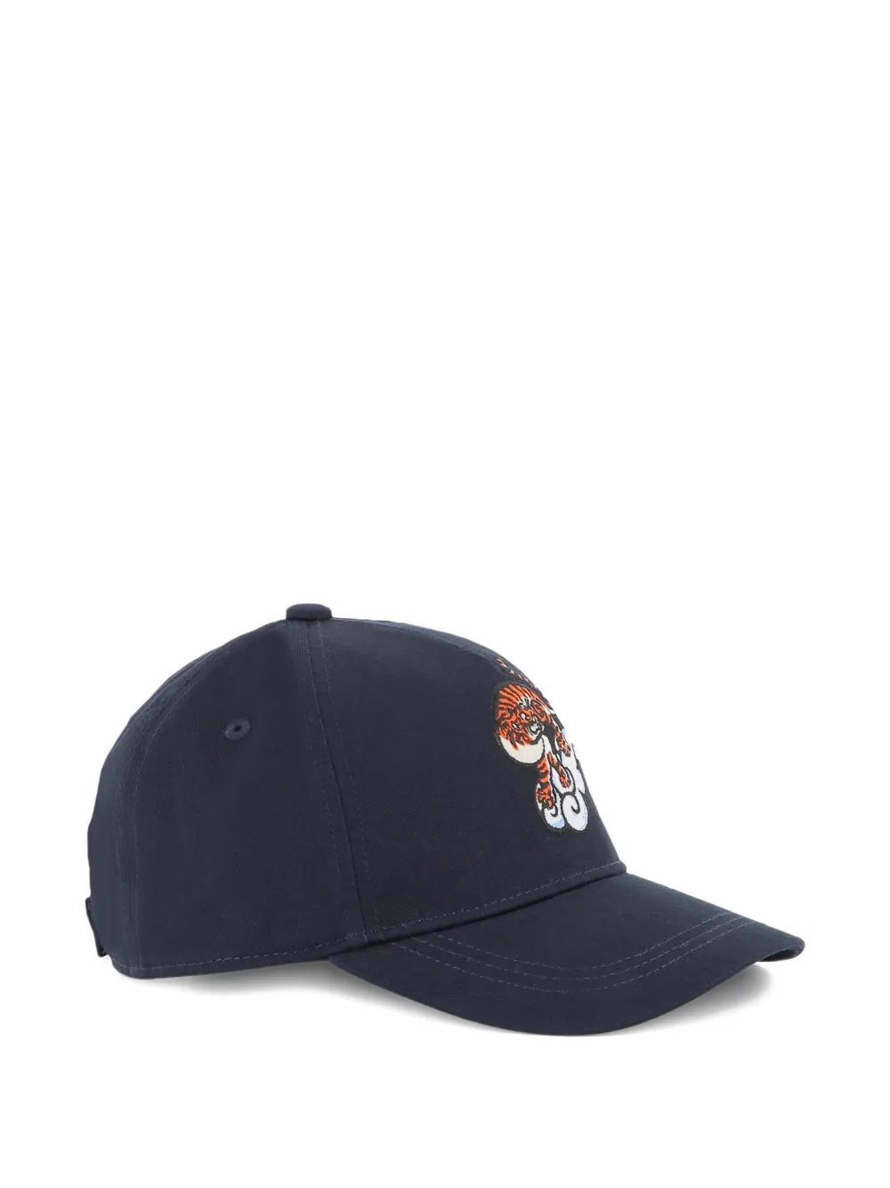Kenzo Kids Honkbalpet met Tiger-borduurwerk Blauw