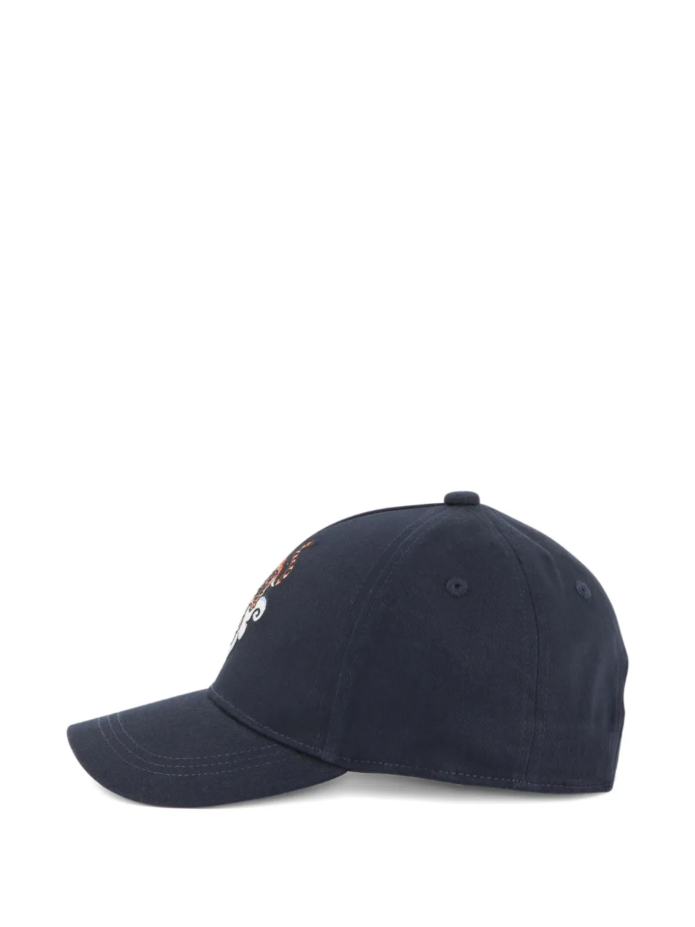 Tiger-Embroidered Baseball Cap