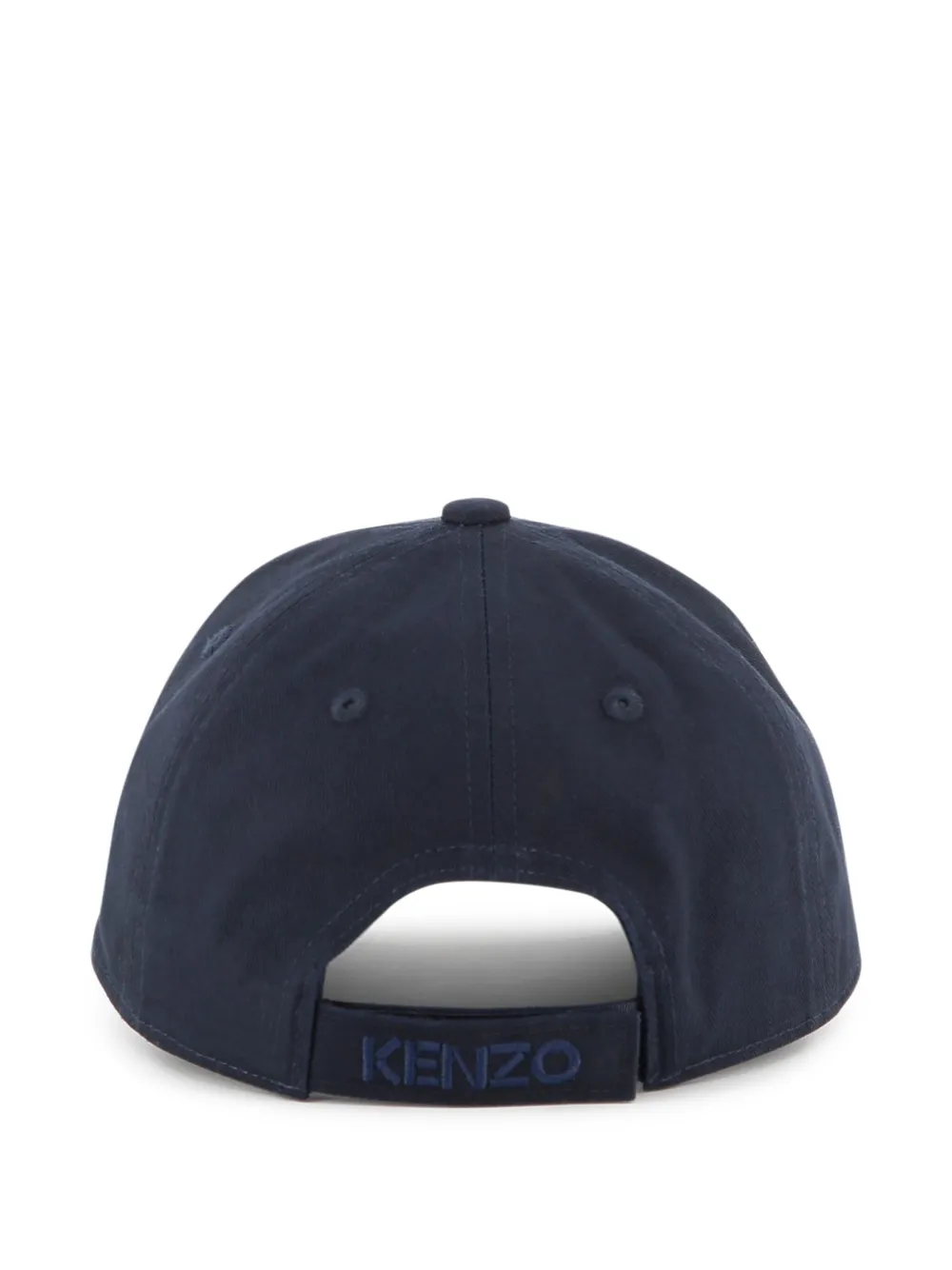 Kenzo Kids Honkbalpet met Tiger-borduurwerk Blauw