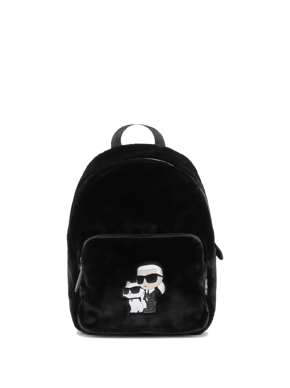 Karl Lagerfeld Kids K Ikonik grafische rugzak Zwart