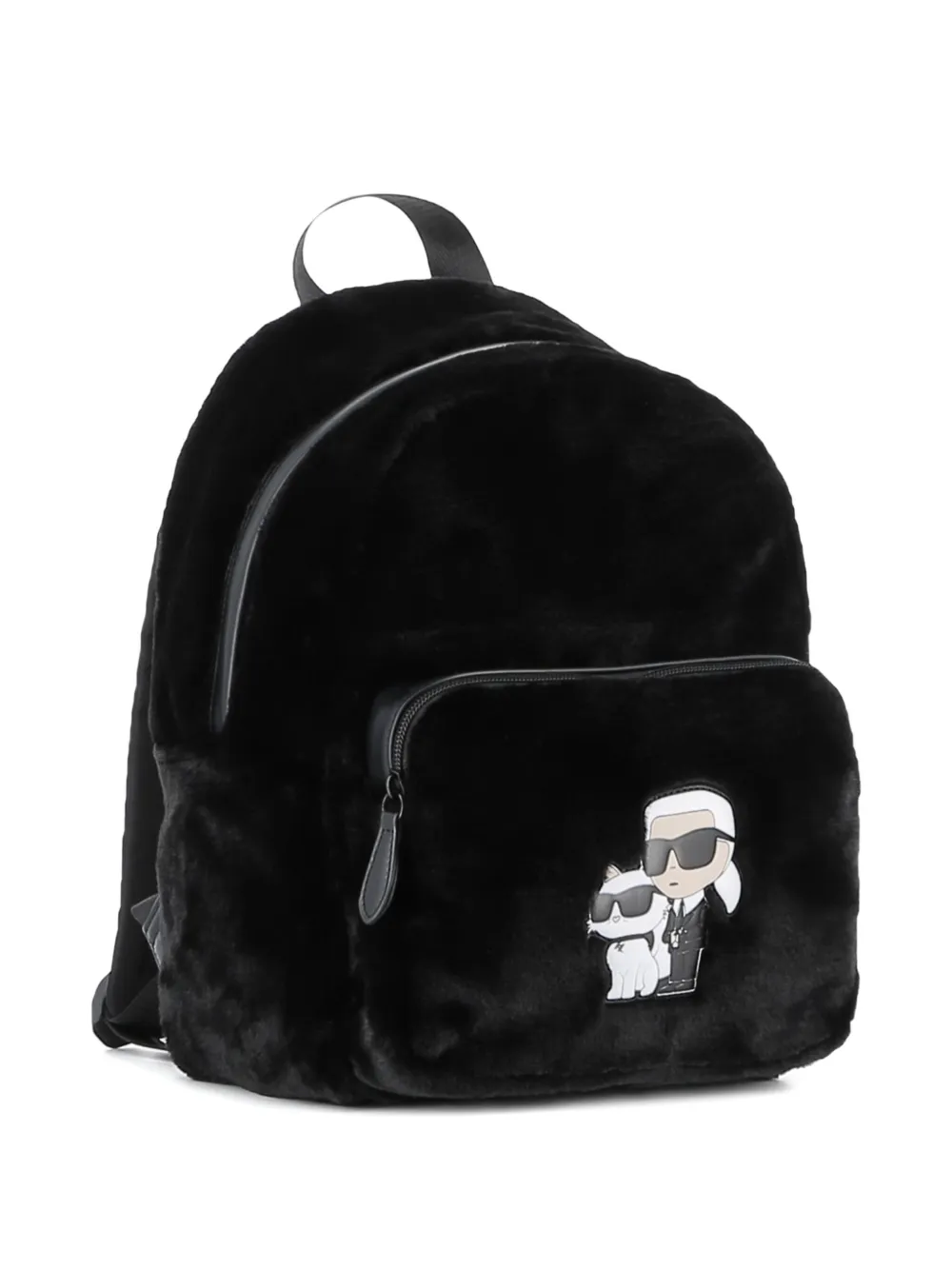 Karl Lagerfeld Kids K Ikonik grafische rugzak Zwart