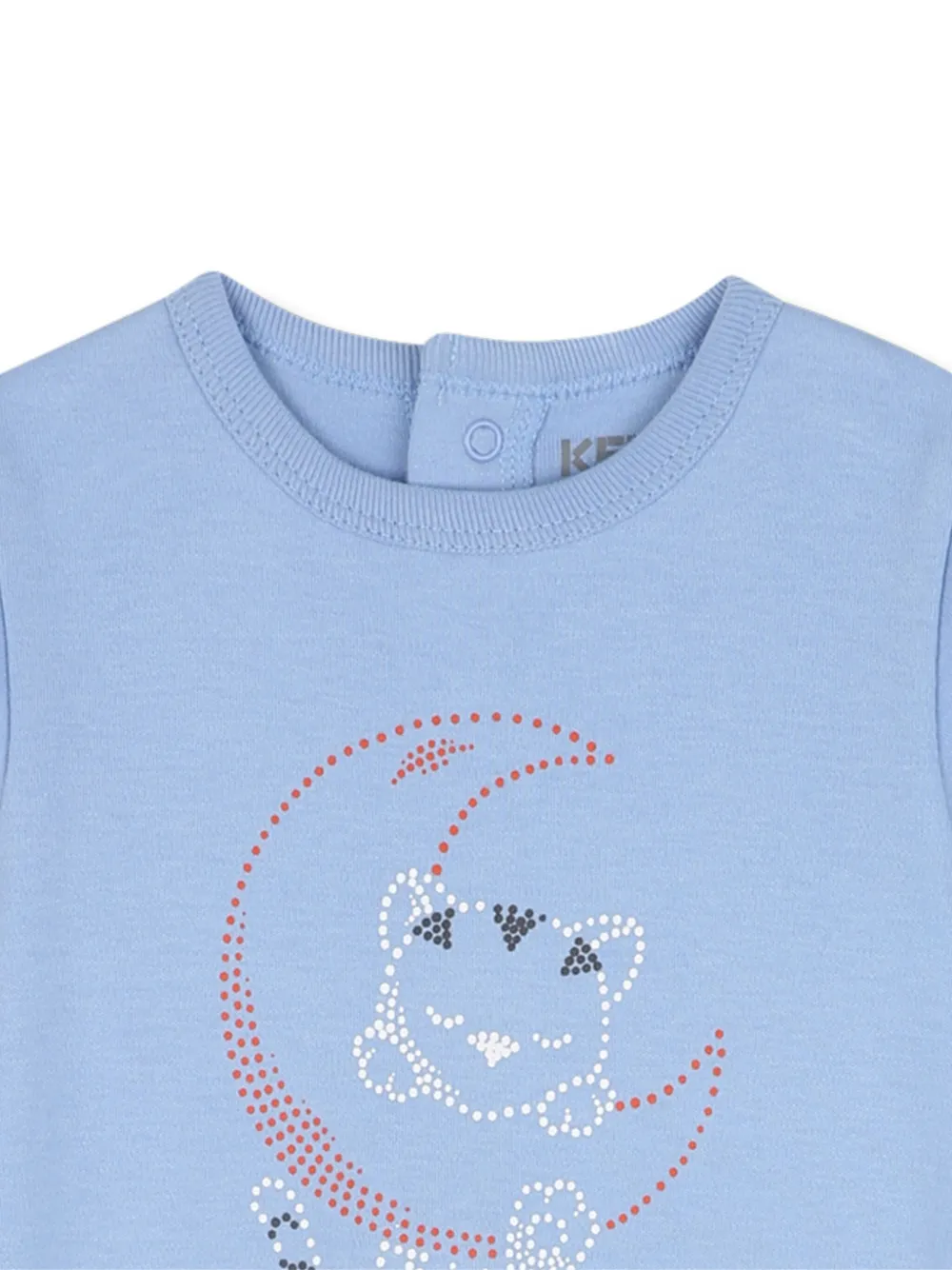 Kenzo Kids Pyjama met borduurwerk Blauw