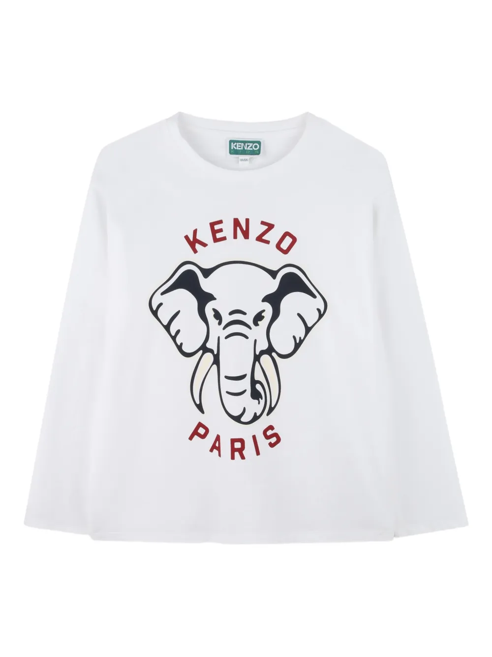 Kenzo Kids T-shirt met print Wit