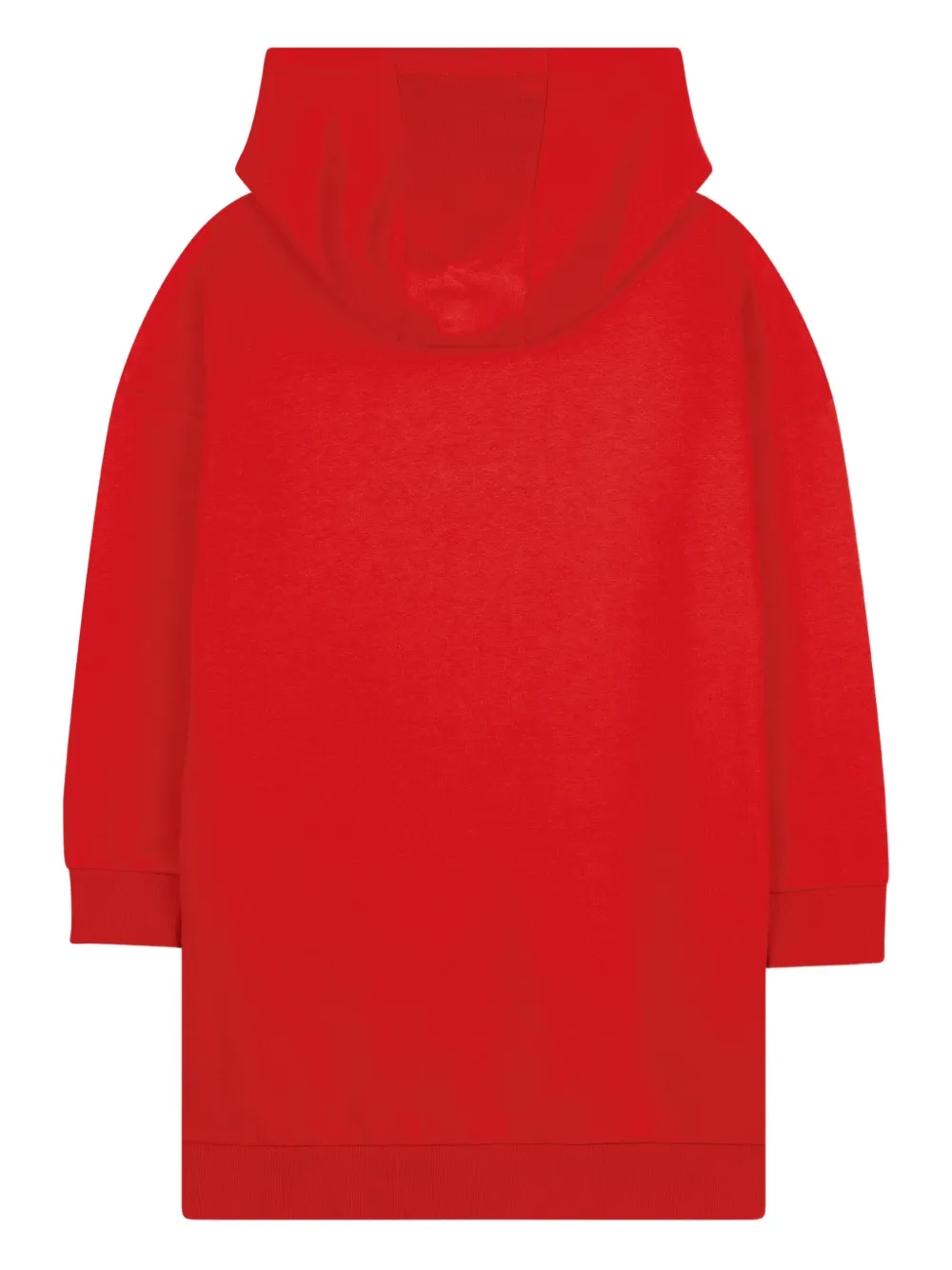 Kenzo Kids Boke Flower jurk met capuchon Rood