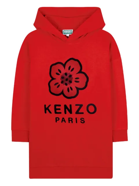 Kenzo Kids فستان 'بوك فلاور' بهودي