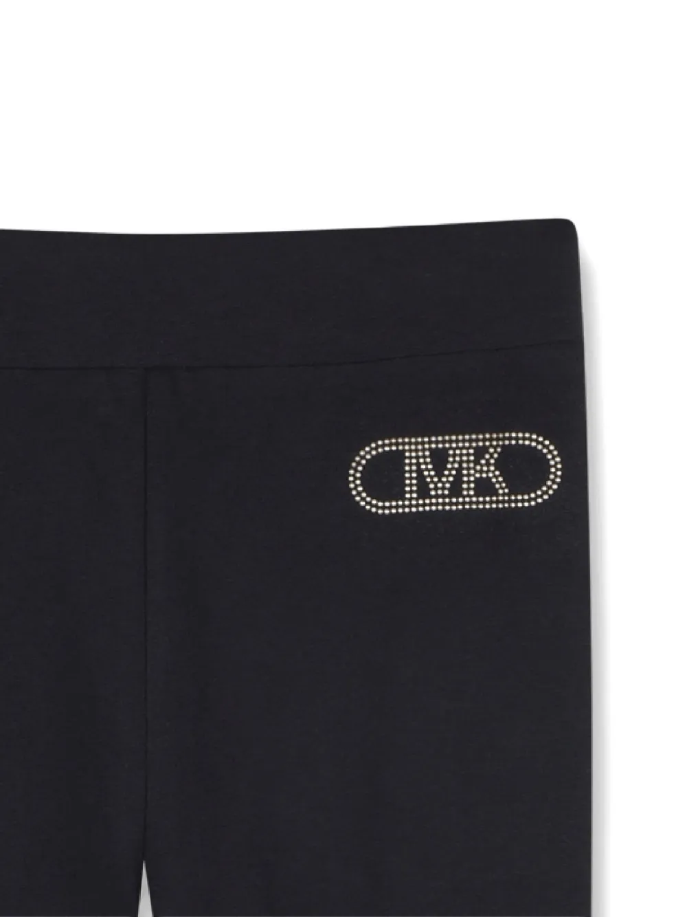 Michael Kors Kids Legging verfraaid met logo Zwart