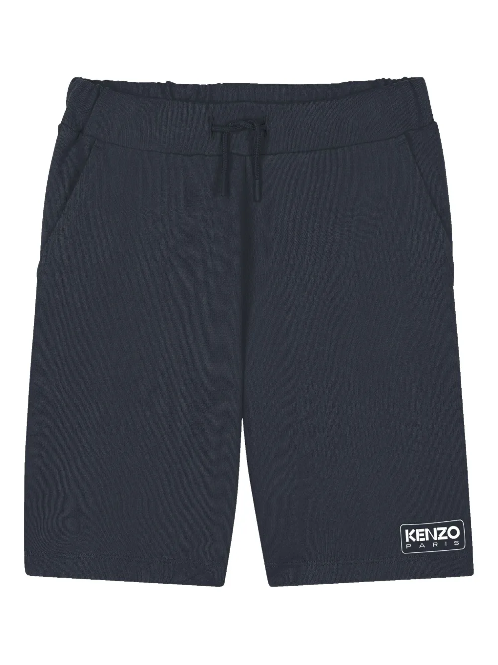 Kenzo Kids Shorts met logopatch Blauw