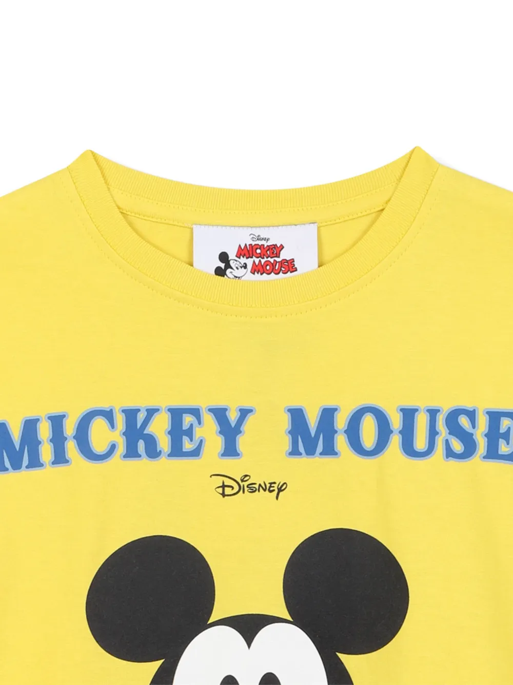 Marc Jacobs Kids Mickey T-shirt met grafische print Geel