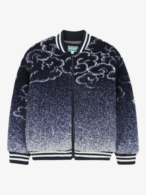 Kenzo Kids Tiger-print bomber jacket