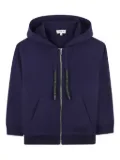 Lanvin Enfant zip-up hoodie - Blue