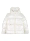 Michael Kors Kids hooded puffer jacket - Neutrals
