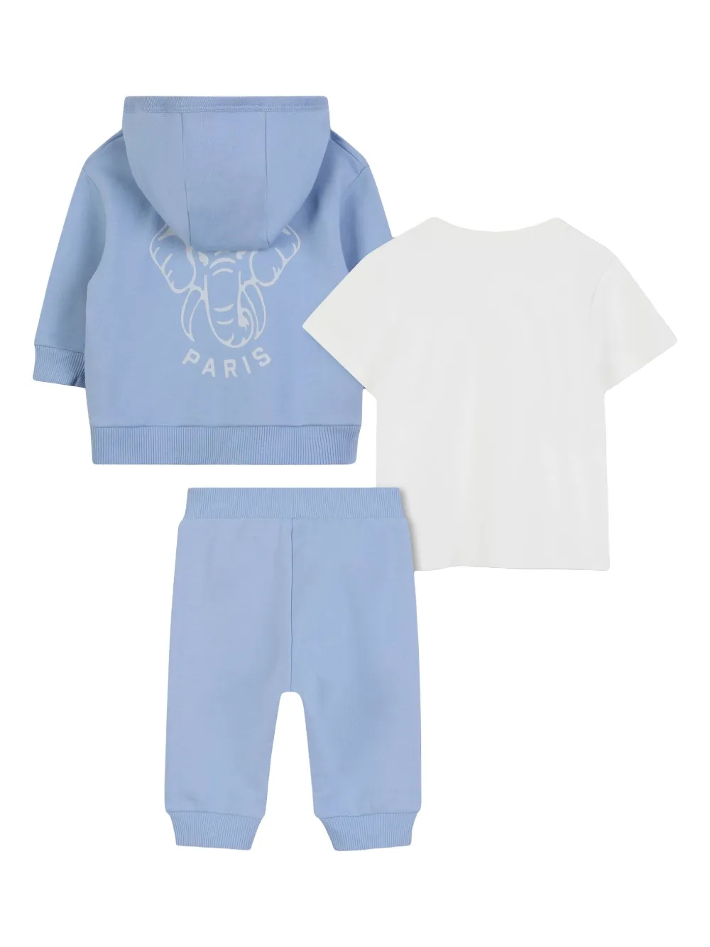 Kenzo Kids Trainingspak met logoprint Blauw