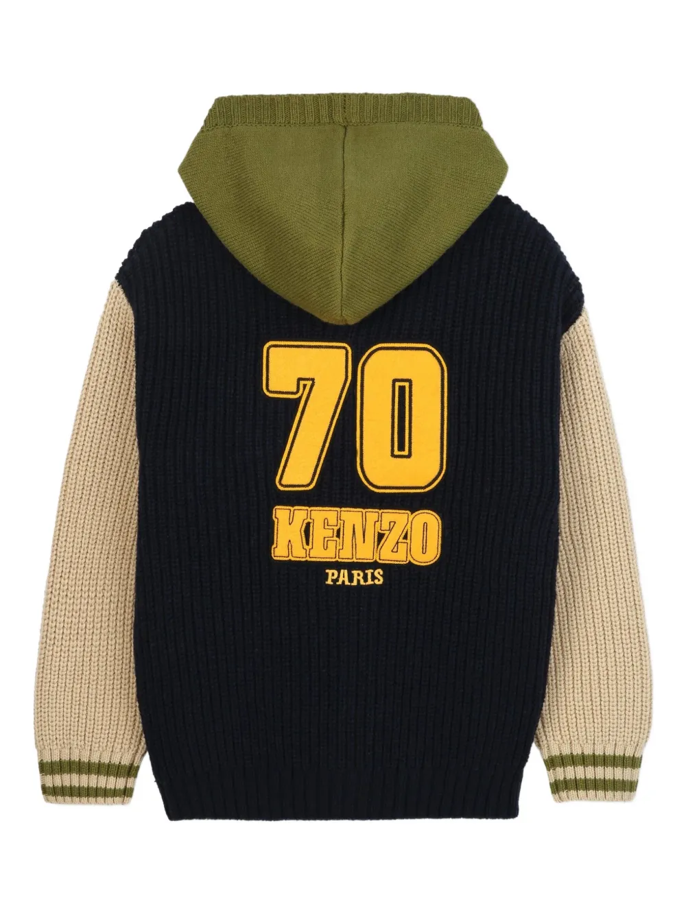 Kenzo Kids colourblocked ribbed cardigan | Boys Cardigans | Image 2