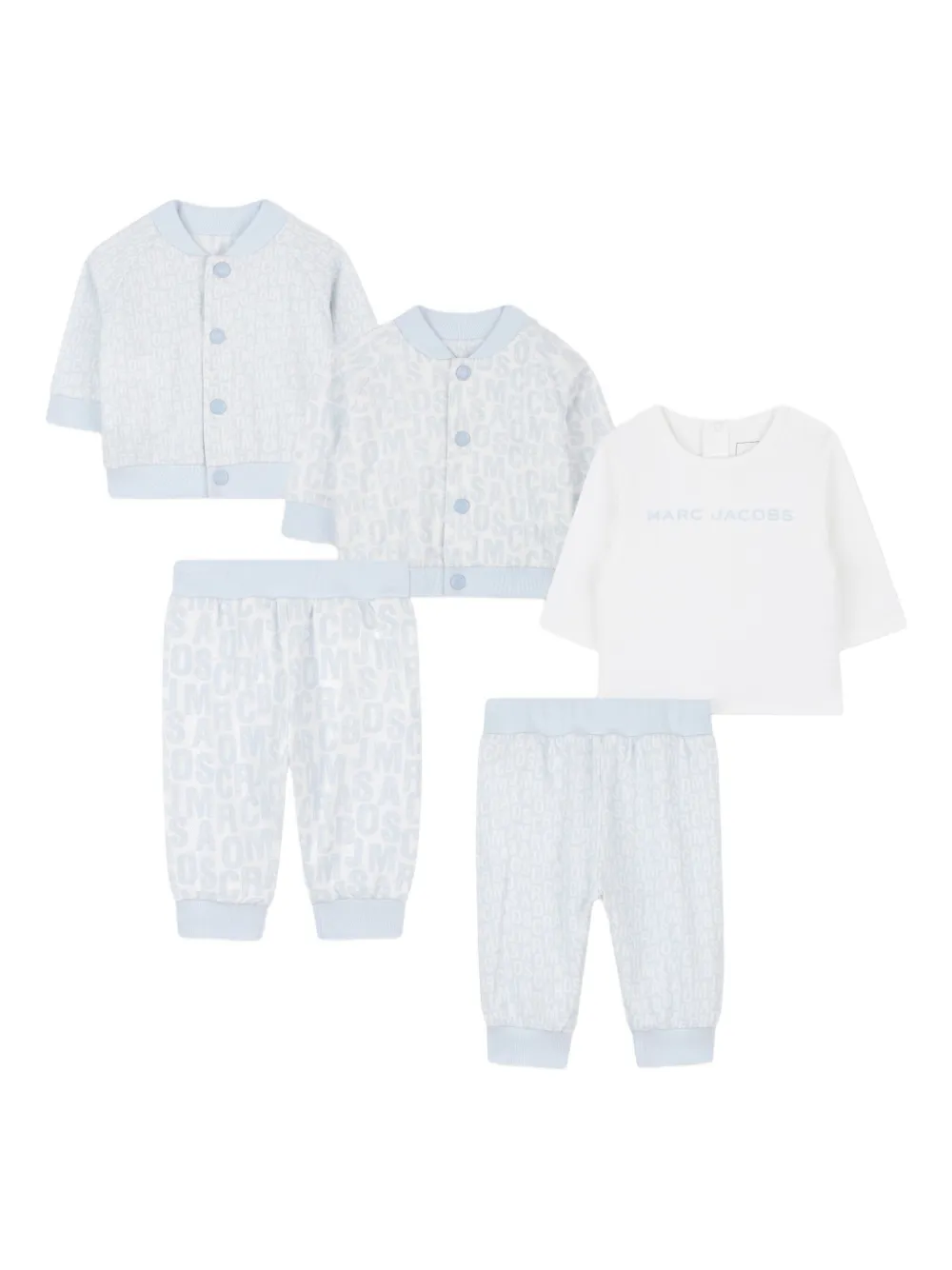 Marc Jacobs Kids graphic-print tracksuits (set of two) | Blue | Image 1