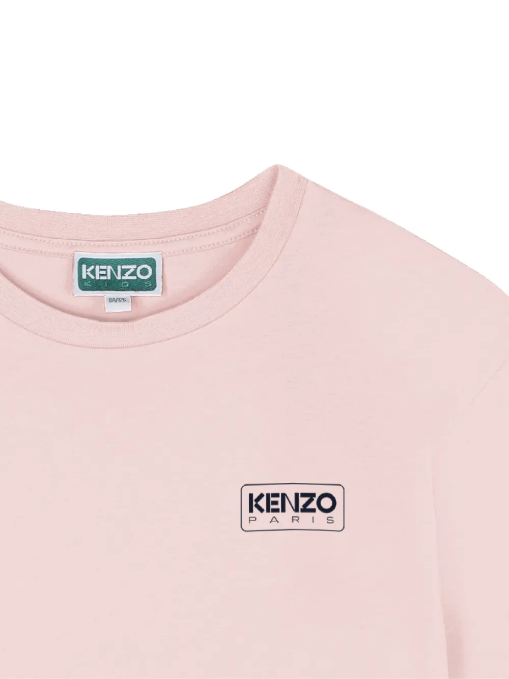Kenzo Kids T-shirt met logoprint Roze