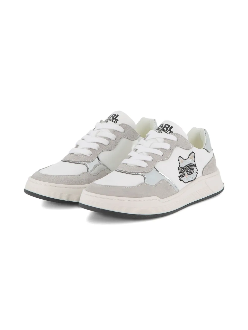Karl Lagerfeld Ikon Cat-motif Sneakers In Multi