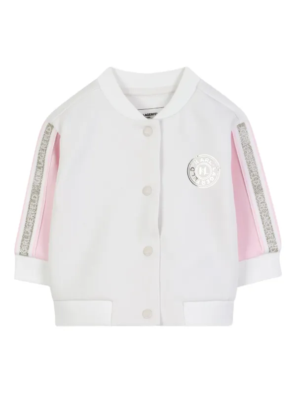 Karl Lagerfeld Kids トラックスーツ セット | ホワイト | FARFETCH JP
