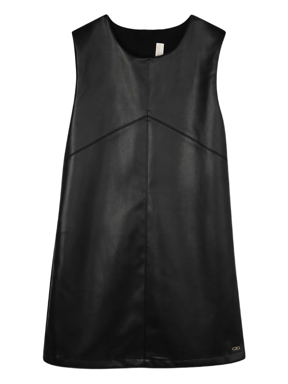 Michael Kors Kids Mouwloze mini-jurk Zwart