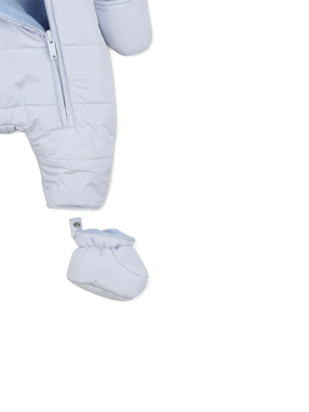 Kenzo Kids Gewatteerd skipak met rits Blauw