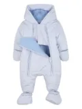 Kenzo Kids padded zip-up snowsuit - Blue