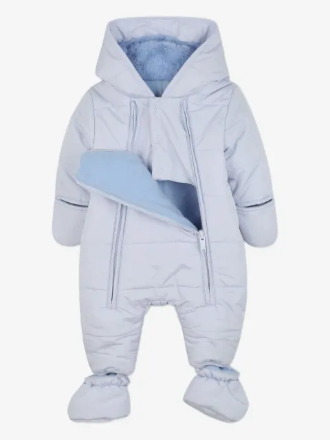 Kenzo Kids بدلة تزلج مبطنة بسحاب
