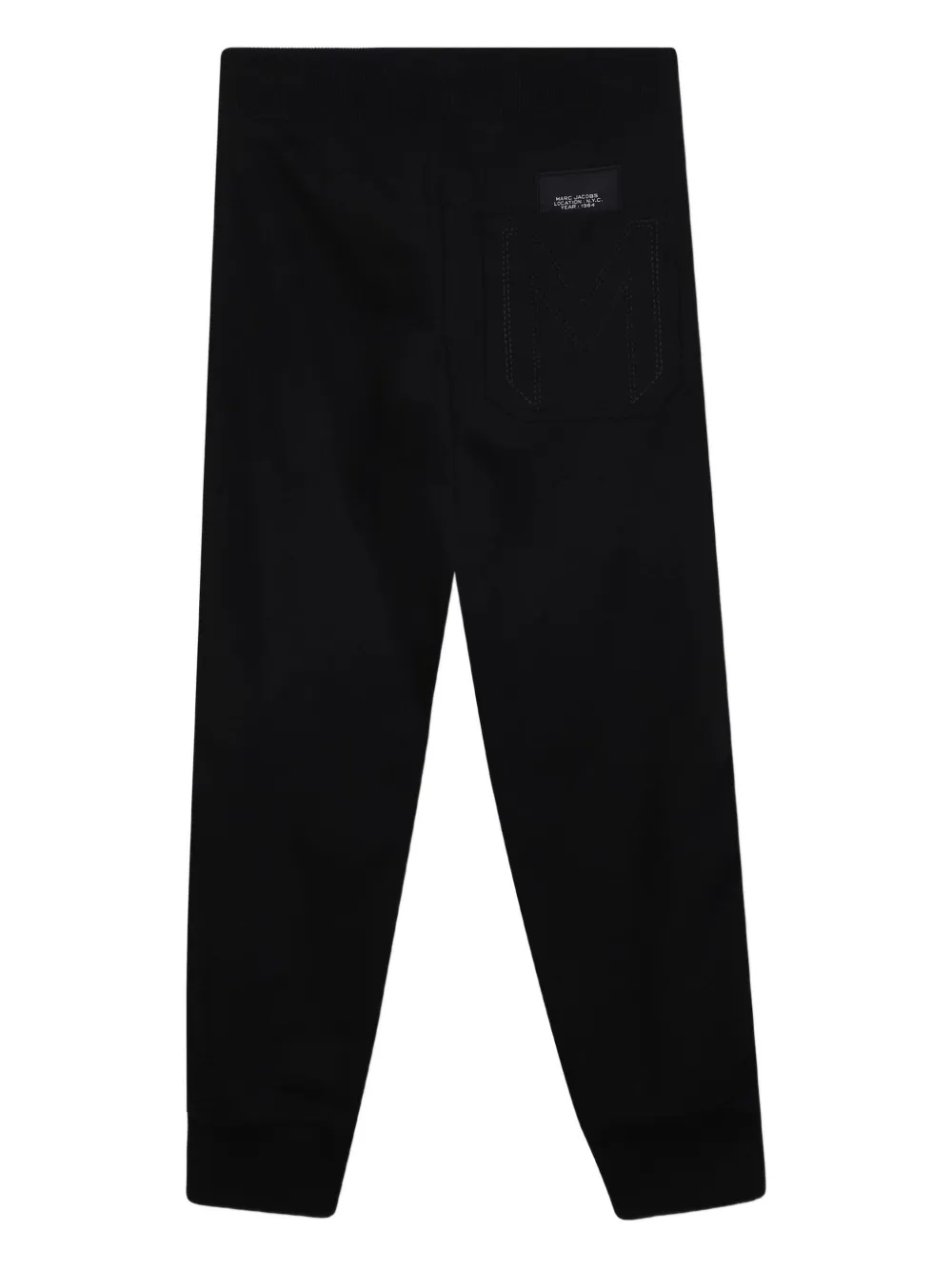 Marc Jacobs Kids Straight broek van biologisch katoen BLACK