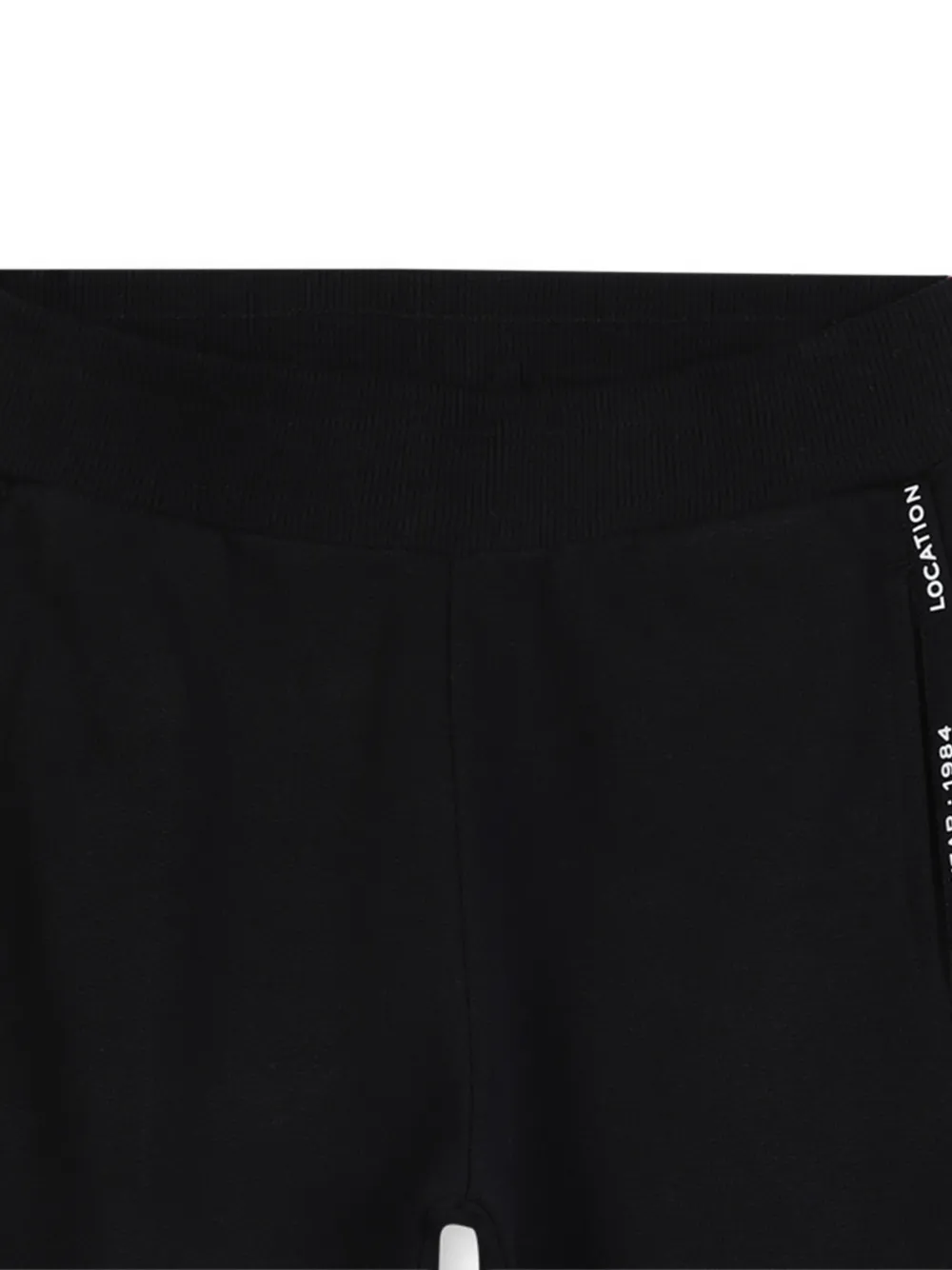 Marc Jacobs Kids Straight broek van biologisch katoen BLACK