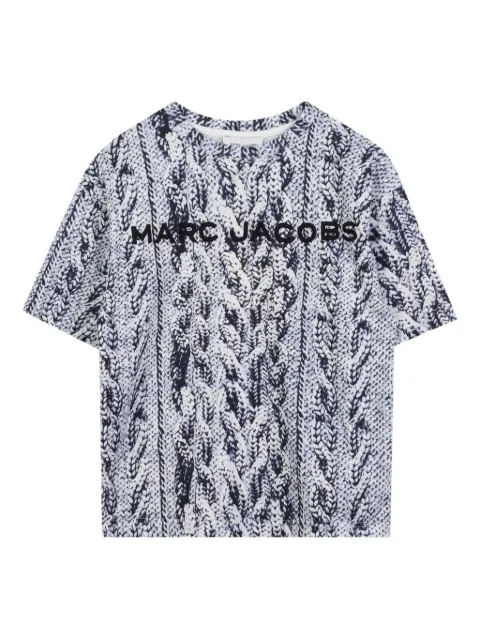 Marc Jacobs Kids trompe l'oeil-print T-shirt