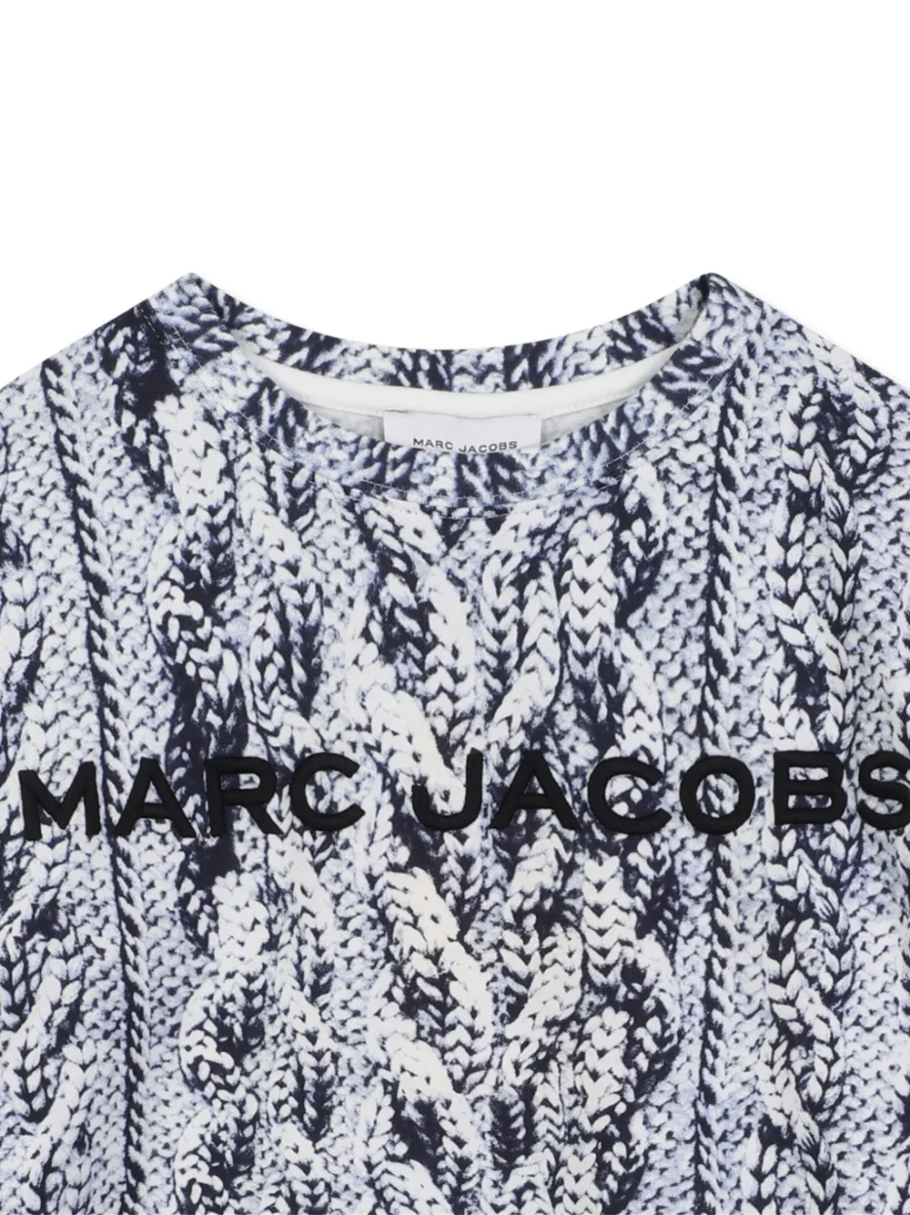 Marc Jacobs Kids T-shirt met print Blauw